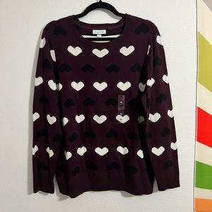 Heart sweater